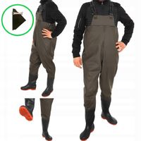 SPODNIE WĘDKARSKIE MĘSKIE WODERY SPODNIOBUTY R. 45