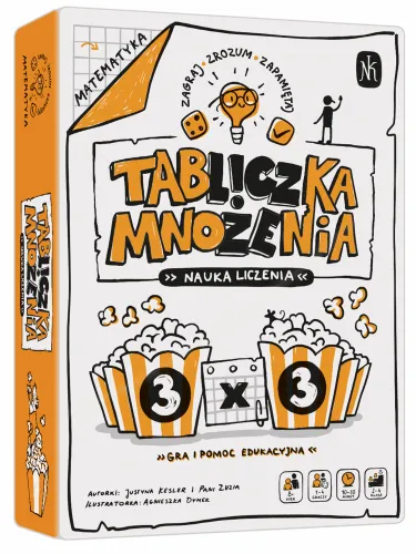 Matematyczna gra edukacujna dla dzieci - Tabliczka mnożenia Nauka liczenia na Arena.pl