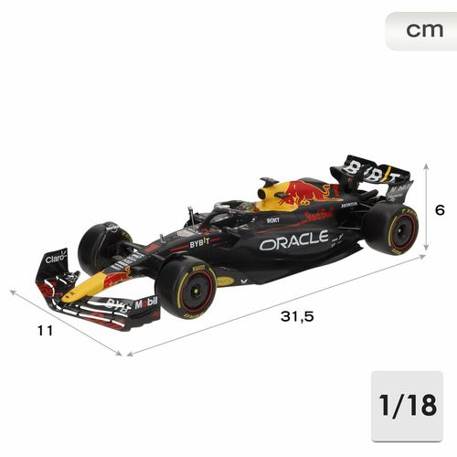 Samochód Bburago F1 Race Oracle Red Bull Racing RB19 1:18 na Arena.pl