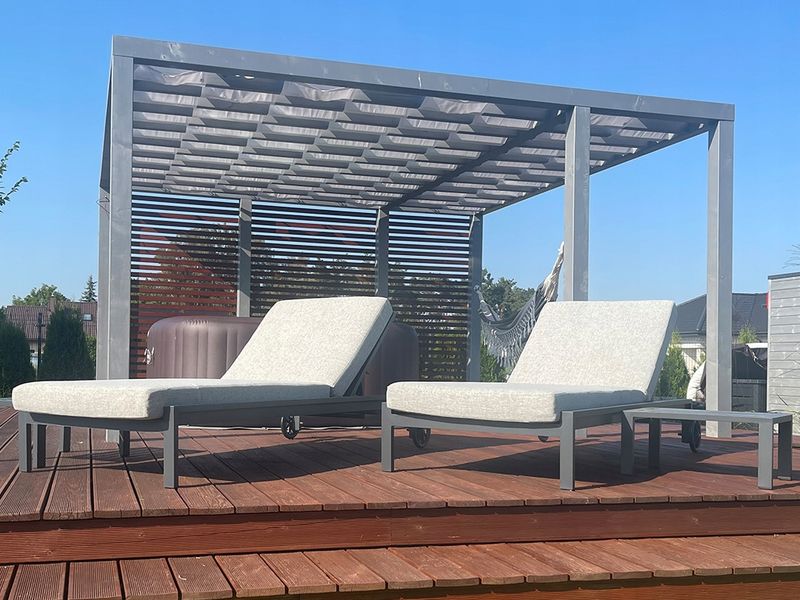 PAS RZYMSKI PREMIUM ŻAGIEL PRZECIWSŁONECZNY WODOSZCZELNY OGRODOWY 1.5X5 zdjęcie 7