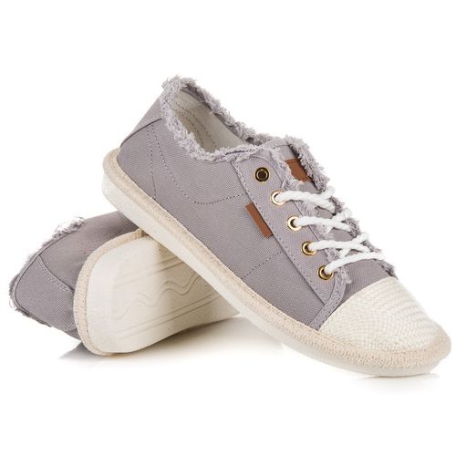 Sznurowane trampki espadryle r.37 na Arena.pl