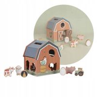 LITTLE DUTCH DREWNIANY SORTER STODOŁA LITTLE FARMA MAŁA FARMA ZWIERZACZKI