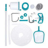 Zestaw Czyszczący 3W1 Do Basenu Bestway + Odkurzacz + Cedzak + Skimmer