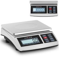 waga pocztowa paczkowa lcd 21 x 27 cm 30 kg / 1 g