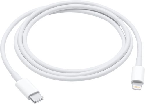 Kabel Przewód Apple Lightning do USB-C 1 metr Biały na Arena.pl