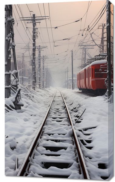 Obraz 60x100cm Podróż po Torach zdjęcie 1