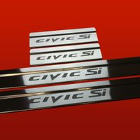 Listwa progowa HONDA CIVIC MK8 CIVIC SI Stal nierdzewna 304 połysk 4szt