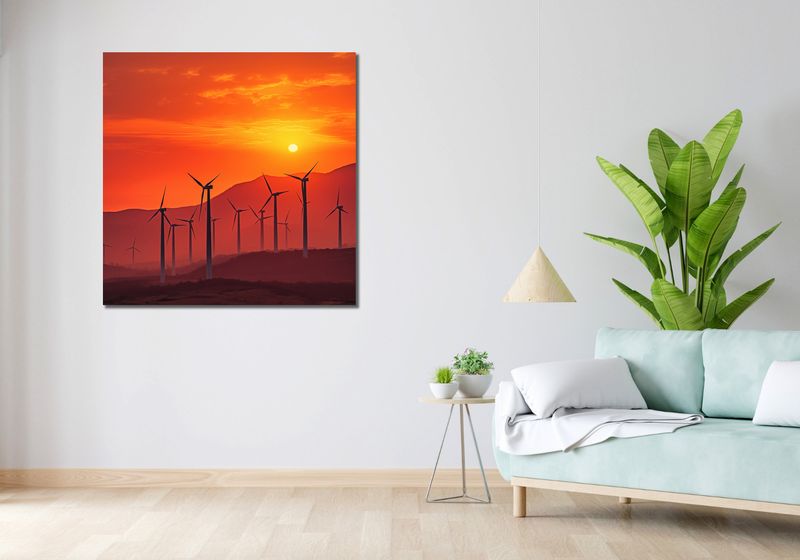 Obraz 100x100cm Energia Nowej Ery zdjęcie 2
