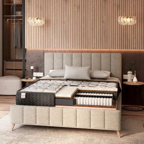 Materac 80 x 200 multipocketowy SOLE kokos, lateks, visco 22 cm PREMIUM na Arena.pl