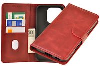 Etui portfel Wallet do Honor 600 Lite czerwony
