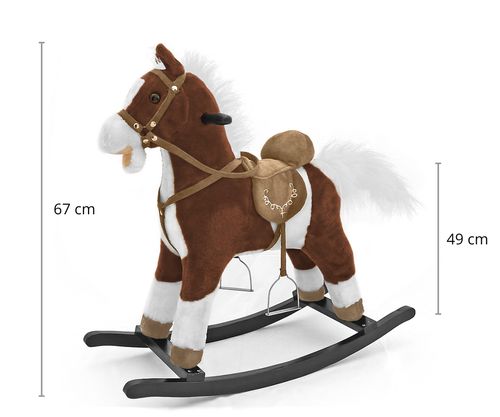 MILLY MALLY Koń MUSTANG Dark Brown na Arena.pl