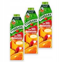 Tymbark Sok 100% multiwitamina 1 l x 3 sztuk