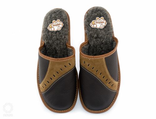 Kapcie męskie ocieplane wełna na Arena.pl
