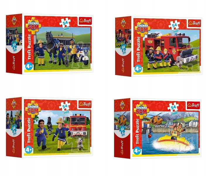 Puzzle 54 Mini Strażak Sam W Gotowości 54205 zdjęcie 2