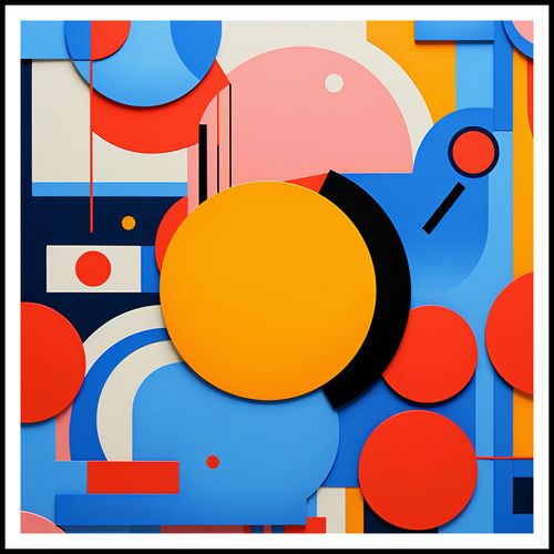 Plakat 100x100cm Kalejdoskop Emocji na Arena.pl