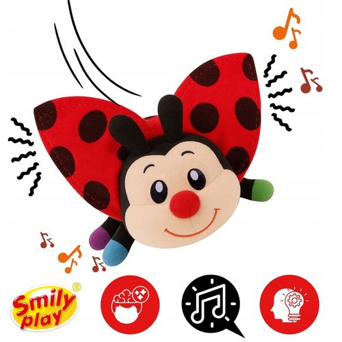 Smily Play Uciekająca Biedronka do Raczkowania Wibruje, Ucieka, Zabawka 3m+ na Arena.pl