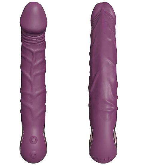Fioletowy wibrator z silnymi wibracjami zdjęcie 4