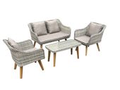 Ekskluzywne Meble Ogrodowe LARGO Technorattan Meble Na Taras Balkon Patio