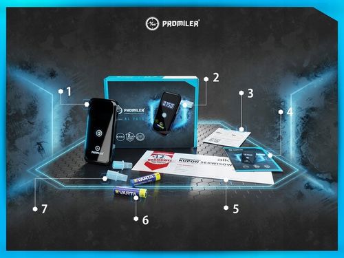 Alkomat PROMILER AL7010 darmowy serwis 24 m-ce na Arena.pl