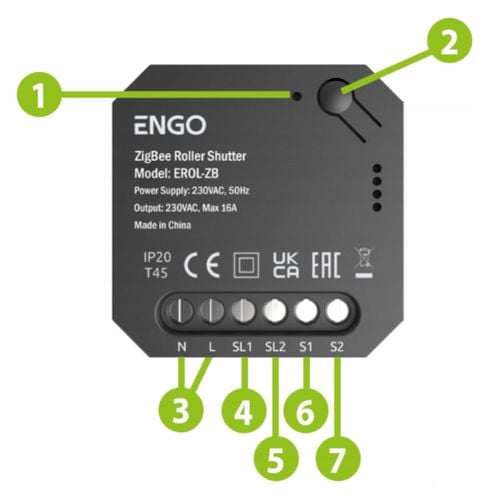 Sterownik ENGO STEROWNIK ROLET ZigBee na Arena.pl