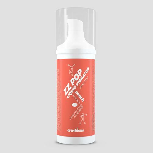 Crushious Zz Pop Liquid Vibrator Peach Aroma 30Ml na Arena.pl