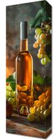Obraz 20x60cm Bursztynowe Wino