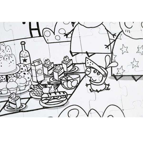 Puzzle 2 In 1 Peppa Pig 60 Elementów Kolorowanka 200118 zdjęcie 16