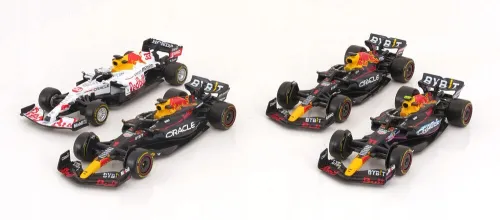 F1 RED BULL Zestaw 2021 2022 2023 Verstappen 1/43 Bburago na Arena.pl