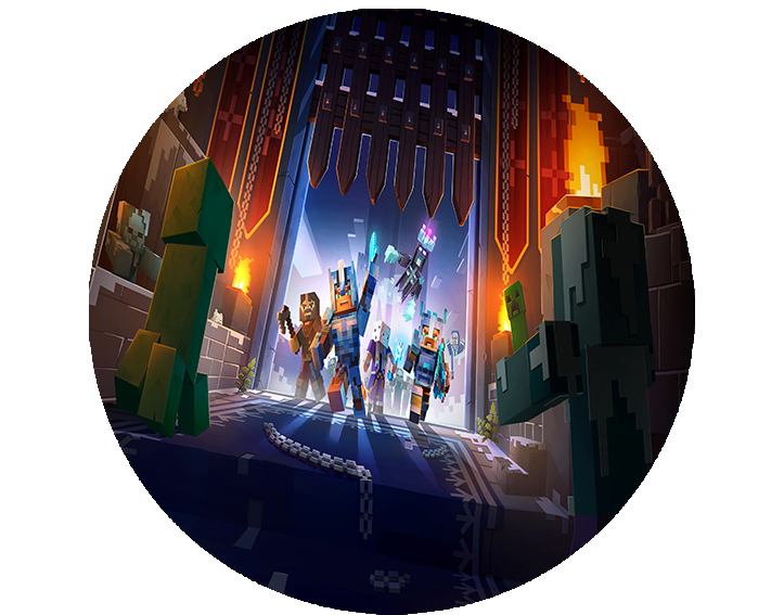 Opłatek na tort Minecraft zdjęcie 1