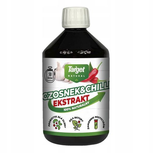 CZOSNEK & CHILLI NATURALNY EKSTRAKT 500 ML TARGET na Arena.pl