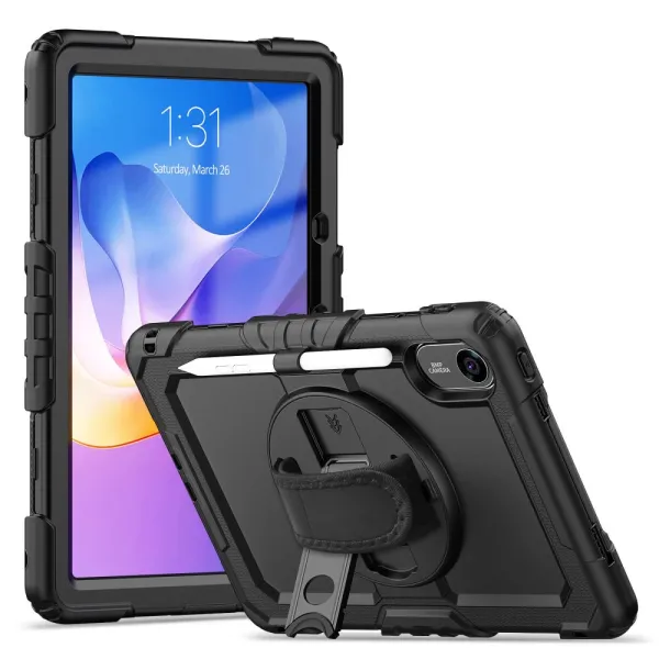 etui  tech-protect solid na xiaomi redmi pad 2 11.0 - czarne zdjęcie 1