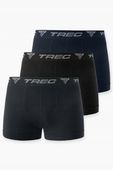 3-pak bokserek męskich bezszwowych Trec TW BOXER SHORTS 160 MIX rozmiar XL