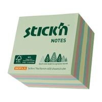 NOTES KOSTKA 76 X 76 MM PASTEL 4 KOL 400 PASTEL STICK'N 21891