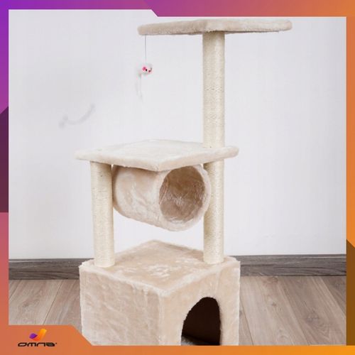Drapak dla kota duży wysoki drzewko domek budka legowisko słupek mysz walec na Arena.pl
