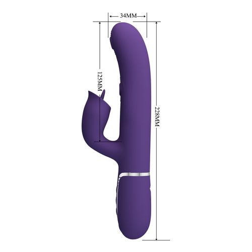 Pretty Love - Gigi Dark Purple, 7 Thumping Functions 7 Licking Modes na Arena.pl