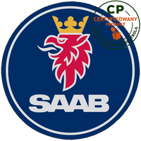 Opłatek na tort SAAB