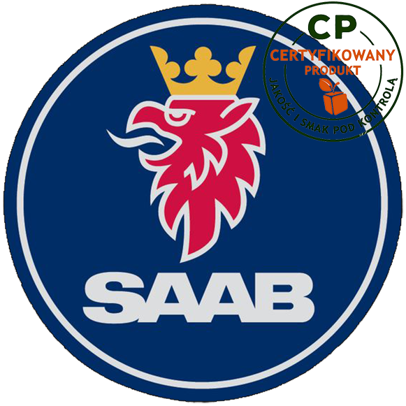 Opłatek na tort SAAB zdjęcie 1