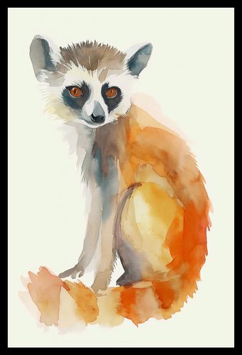 Plakat 30x45cm Lemurek na Arena.pl