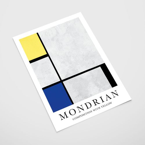 Plakat mondrian kompozycja 61x91 cm na Arena.pl