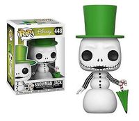 funko pop! animation disney nightmare before christmas snowman jack 448