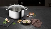 Garnek z pokrywką TEFAL Infinite 20 cm 3.1 L INDUKCJA stal nierdzewna