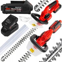 NOŻYCE DO ŻYWOPŁOTU PRZYCINANIA GAŁĘZI LASER AKUMULATOROWE 58CM 20V 2Ah