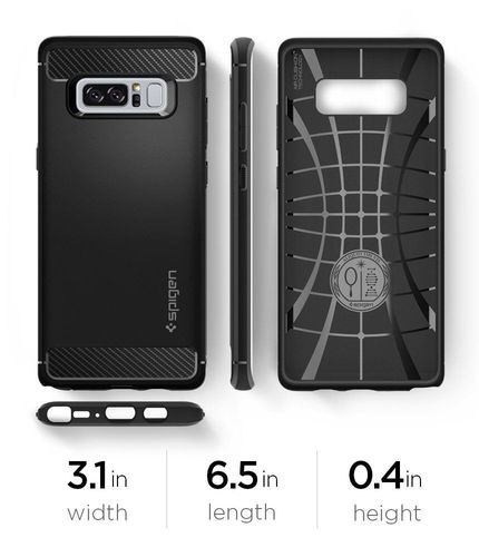 SPIGEN RUGGED ARMOR GALAXY NOTE 8 MATTE BLACK na Arena.pl