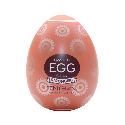 tenga egg gear ii - kompaktowa maszyna intymna o spiralnej teksturze na Arena.pl
