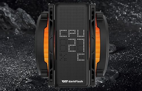 Chłodzenie CPU DARKFLASH E400 PLUS (czarne) na Arena.pl