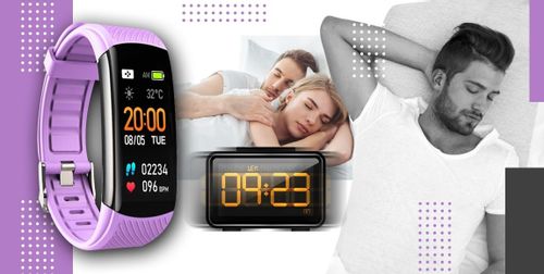 Smartband Giewont Fit&GO Duo GW200-8 - Black + Pasek Touch of Lavender na Arena.pl