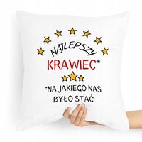 Poduszka Dla Krawcowej Krawca Najlepszy Krawiec Z Nadrukiem Ze Zdjęciem