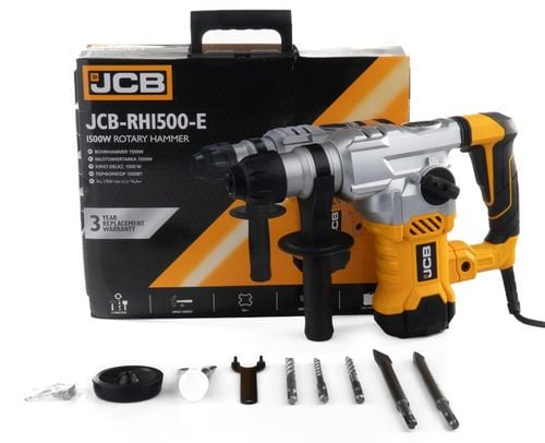 WIERTARKA UDAROWA SDS+ MŁOTOWIERTARKA 6J MOCNA 1500W Z UDAREM WALIZKA na Arena.pl