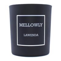 Lawenda - naturalna świeca sojowa - Mellowly