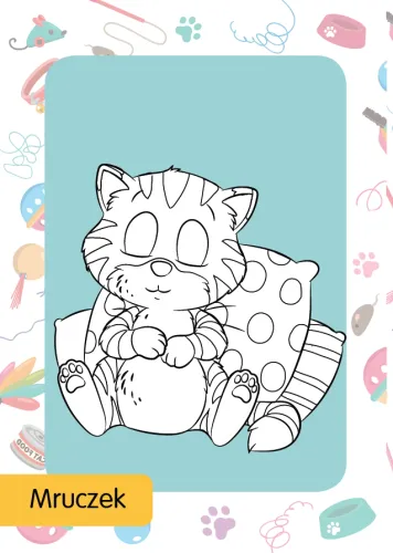 Kolorowanka Z Tatuażami. Kotki na Arena.pl